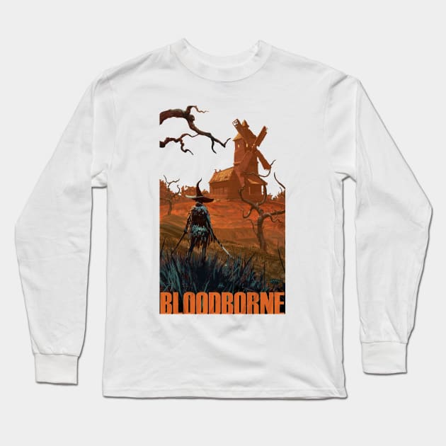 Bloodborne Long Sleeve T-Shirt by Noggy